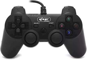 Controle Joystick para PS3 e PC com Fio USB KP-4123A+ - Knup