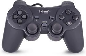 Controle Joystick Para Video Game Preto Com Fio Kp-gm014 Controle Joystick Para Video Game Preto Com Fio Kp-gm014