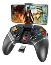 Controle Joystick Pg-9218 Bluetooth 5.0 Modo Turbo Cor Preto