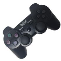 Controle Joystick Sem fio Play3 Compatível Play 3 COM LOGO