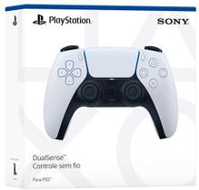 Controle Joystick Sem Fio Sony Playstation Dualsense Branco