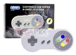 Controle Joystick USB Super SNES para PC - KP-3124 Knup - kbc