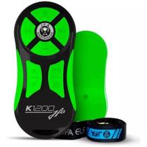 Controle Longa Distancia Jfa K1200 Universal Preto com Verde 1200m Controle Longa Distancia Jfa K1200 Universal Preto com Verde 1200m