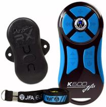 Controle Longa Distancia JFA K600 Preto com Botão Azul 600 Metros