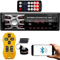 Controle Longa Distância Stetsom + Rádio Bluetooth Usb Mp3