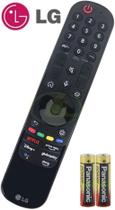 Controle magic original lg mr22ga com pilhas repõe an-mr18ba tv uk6540 55uk6540psb 65uk6540psb 70uk6540psa uk6310 43uk6310pse