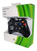 Controle Manete Com Fio Compatível com Xbox 360 Pc Slim Joystick - X360