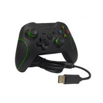 Controle Manete Com Fio Usb Compatível Com Xbox One Pc Gamer
