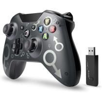 Controle Manete Compatível com Xbox One Séries S X Pc PS3 Gamer Sem Fio com Vibração