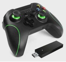 Controle Manete Sem Fio Compativel com X Box One e PC Dupla Vibração