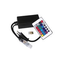 Controle Mangueira Fita LED RGB Achatada Efeitos Bivolt