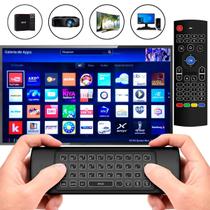 Controle Mini Teclado Air Mouse Wireless Sem Fio Android Tv