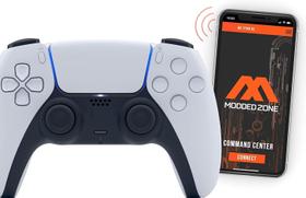 Controle MODDEDZONE Customizado Sem Fio Rapid Fire para PS5 e PC Controle MODDEDZONE Customizado Sem Fio Rapid Fire para PS5 e PC