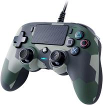 Controle Nacon Wired Compact Controller Camo Green (Com fio, Camuflado Verde) - PS4 e PC - Sony