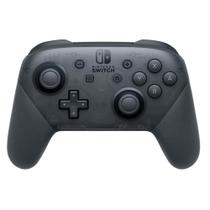 Controle Nintendo Pro Controller Sem Fio Bluetooth Preto Translúcido Vibração HD Controle Nintendo Pro Controller Sem Fio Bluetooth Preto Translúcido Vibração HD