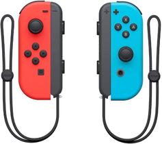 Controle Nintendo Switch Joy-Con Azul e Vermelho Sem Fio Controle Nintendo Switch Joy-Con Azul e Vermelho Sem Fio