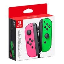 Controle Nintendo Switch Joy-Con, Rosa e Verde - HBCAJAHA1