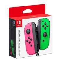 Controle Nintendo Switch Joy-Con - Rosa e Verde