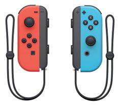 Controle Nintendo Switch JoyCon, Esquerdo e Direito,Versátil, Azul Neon e Vermelho Neon Controle Nintendo Switch JoyCon, Esquerdo e Direito,Versátil, Azul Neon e Vermelho Neon