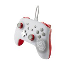 Controle Nintendo Switch Mario White ( Branco ) - PowerA Com Fio