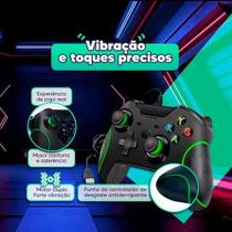 Controle One Com Fio Joystick Video Game Pc Gamer O01 - Rhos
