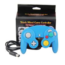 Controle Para Game Cube Nintendo Wii/U Switch Computador Azul