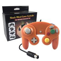 Controle Para Game Cube Nintendo Wii/U Switch Computador Laranja - TechBrasil