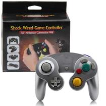 Controle Para Game Cube Nintendo Wii/U Switch Computador Prata - TechBrasil