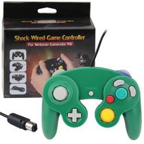 Controle Para Game Cube Nintendo Wii/U Switch Computador Verde - TechBrasil