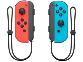 Controle para Nintendo Switch sem Fio Joy-Con - Vermelho e Azul