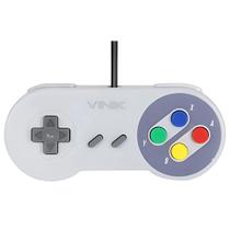 Controle para pc, com fio, usb, modelo snes jp, vinik