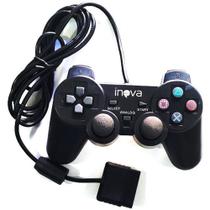 Controle Para Ps1/ps2 Com Fio Inova Con-147b Controle Para Ps1/ps2 Com Fio Inova Con-147b