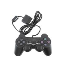 Controle Para Ps2 Com Fio Preto