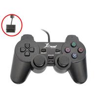 Controle Para PS2 Preto NS-2121 CT0014B Controle Para PS2 Preto NS-2121 CT0014B
