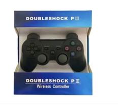 Controle Para PS3 Sem Fio Pc Compatível DoubleShock - Wireless