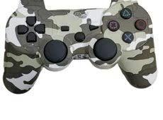 Controle Para Ps3 Sem Fio Ps3 Preto e Azul