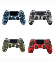 Controle para Ps4 Joystick Sem Fio Camuflado Controle Compatível Ps4 PC Gamer Celular