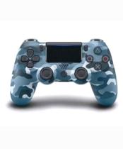 Controle para Ps4 Joystick Sem Fio Camuflado Controle Compatível Ps4 PC Gamer Celular