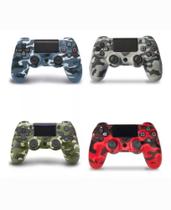 Controle para Ps4 Joystick Sem Fio Camuflado Controle Compatível Ps4 PC Sem Fio Gamer Celular