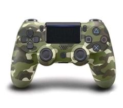 Controle para PS4 Sem Fio Camuflado Verde Altomex Controle Compatível PS4 Sem Fio Camuflado Verde