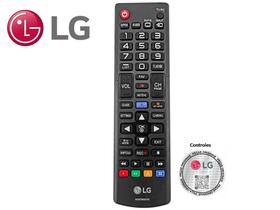 Controle para TVs LG LCD LED Plasma Smart TV e TV 3D - AKB75055701