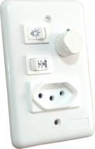 Controle para Ventilador de Teto com Tomada 10a Bivolt Controle para Ventilador de Teto com Tomada 10a Bivolt