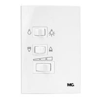 Controle Para Ventilador De Teto Margirius Sleek Branco 3 Velocidades 127V