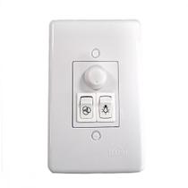Controle Para Ventilador Ilumi Stylus Lampada/Inversor De Rotacao Branco Bivolt