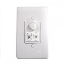 Controle Para Ventilador Ilumi Stylus Lampada/Inversor De Rotacao Branco Bivolt