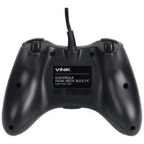 Controle Para Xbox 360 E Pc Vinik Com Fio Usb