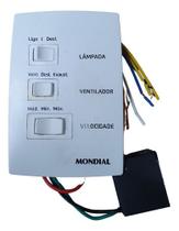 Controle Parede Ventilador Teto Vte-01/vte-03 Mondial 127v