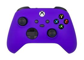 Controle Personalizado Crazy Controllerz Xbox Series X S Roxo Toque Macio