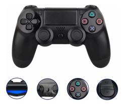 Controle Play 4 Sem Fio Ps4 Led Joystick Video Game Pc Note