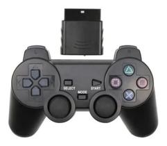 Controle Playstation 2 Sem Fio Manete Ps2 Ps1 Wireless - Alinee